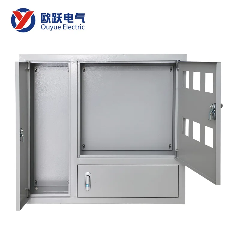 ఐరన్ ఇండోర్ కన్సీల్డ్ ఎలక్ట్రికల్ మీటర్ బాక్స్